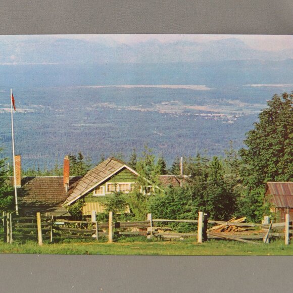 Vintage Postcard - Forbidden Plateau Lodge Courtenay BC - Traveltime - Picture 4 of 4
